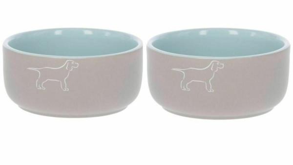 Keramiknapf 2er Set für Hunde